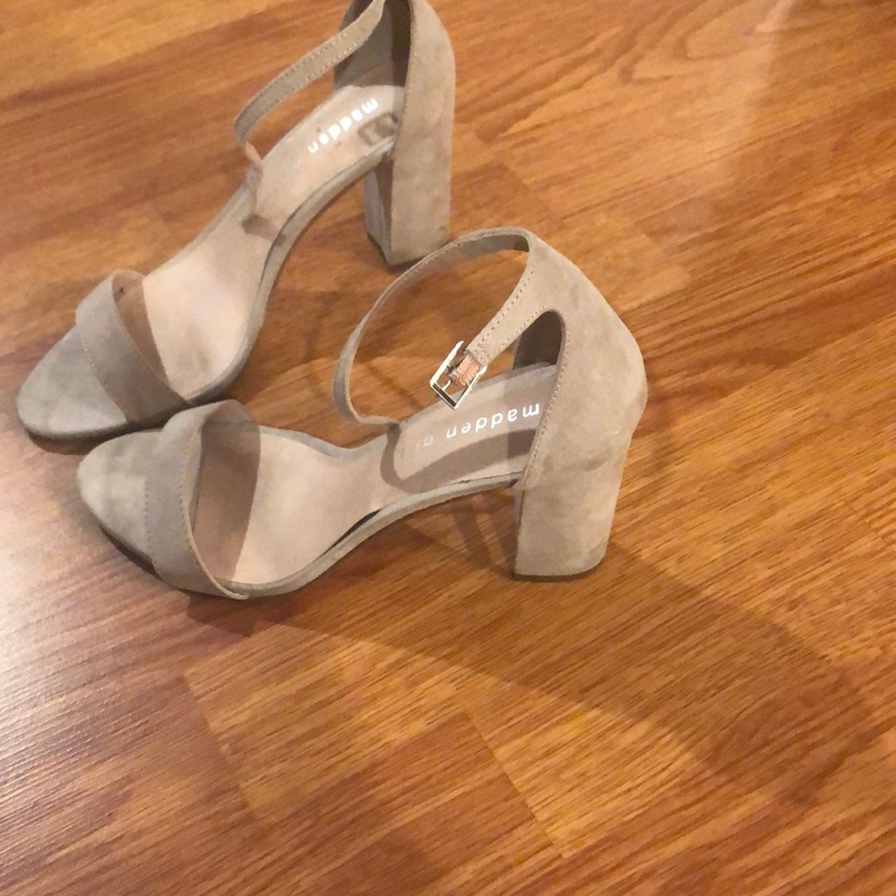 Beige sandals